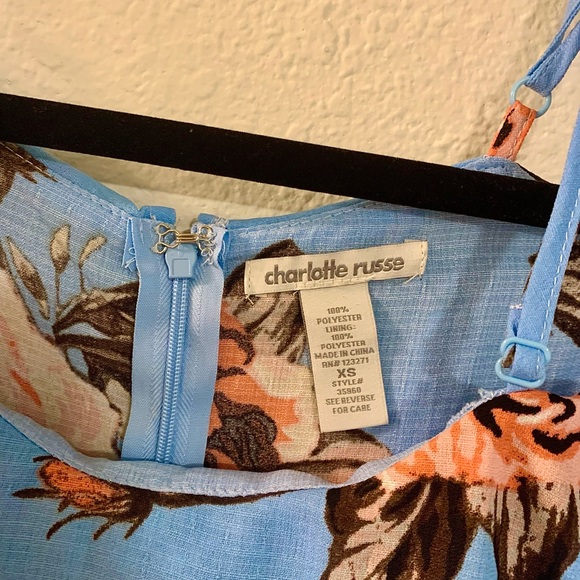 NWOT Floral Off the Shoulder Romper - Picture 5 of 7